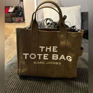 Marc Jacobs The Canvas Tote Bag in slate green